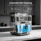 Nugget Ice Maker Countertop 35lbs per Day Portable Pebble Ice Machine for Home Kitchen Office Bar