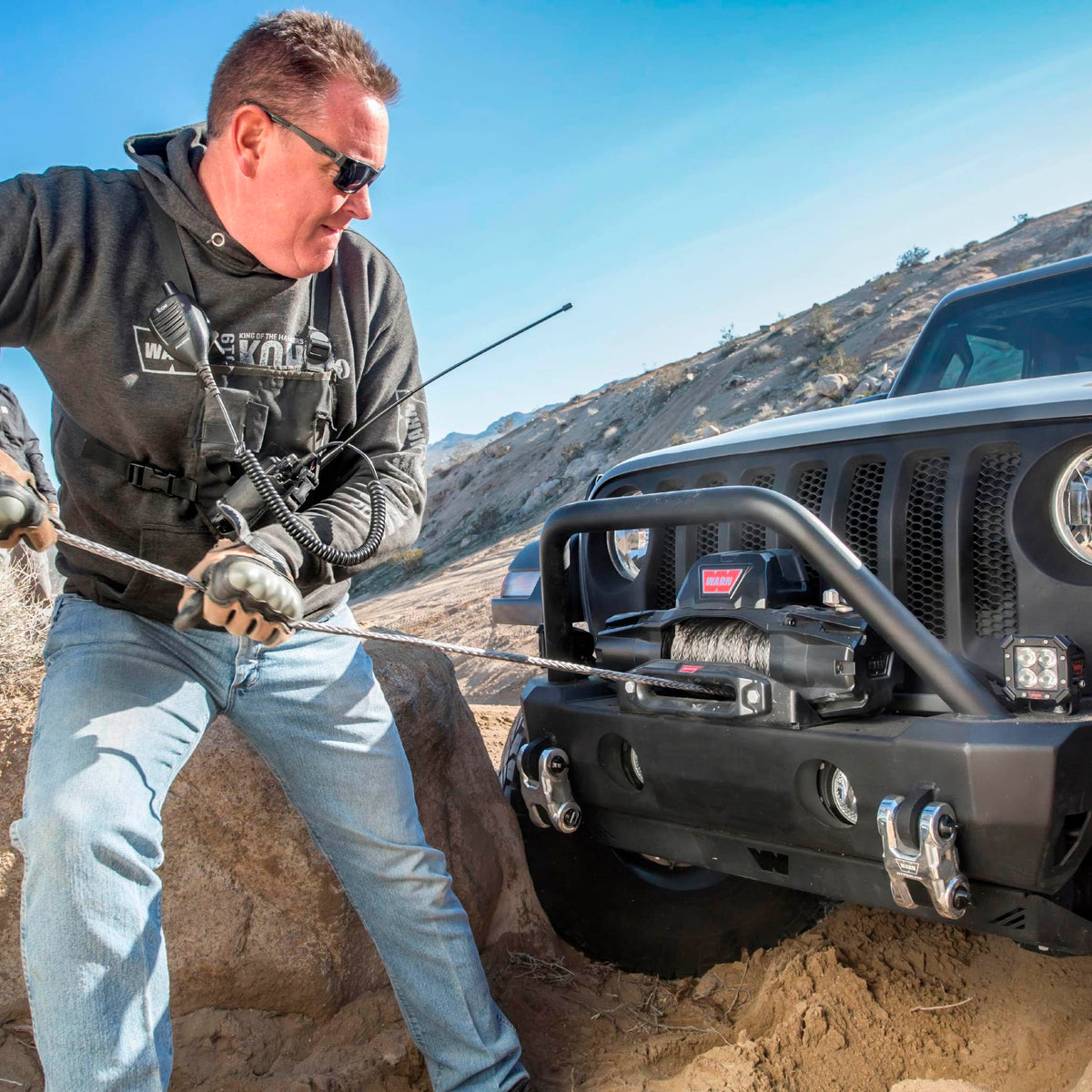 VR EVO 12-S Electric 12V Winch 12000 lb Pull Capacity Heavy Duty Truck Winch for Off Road 103255