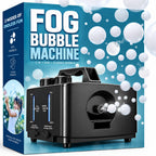 Fog Bubble Machine High Powered Smoke Bubble Maker for Party Stage and Outdoor Use