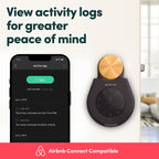 Keybox 3 smart lock box key safe Airbnb sync iOS Android remotely generate Bluetooth keys PIN codes offline