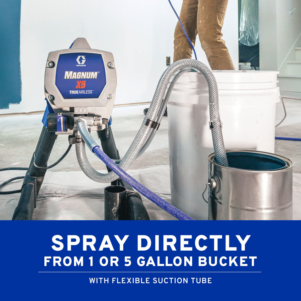 Magnum X5 Airless Paint Sprayer for Interior and Exterior Home Improvement Painting Projects