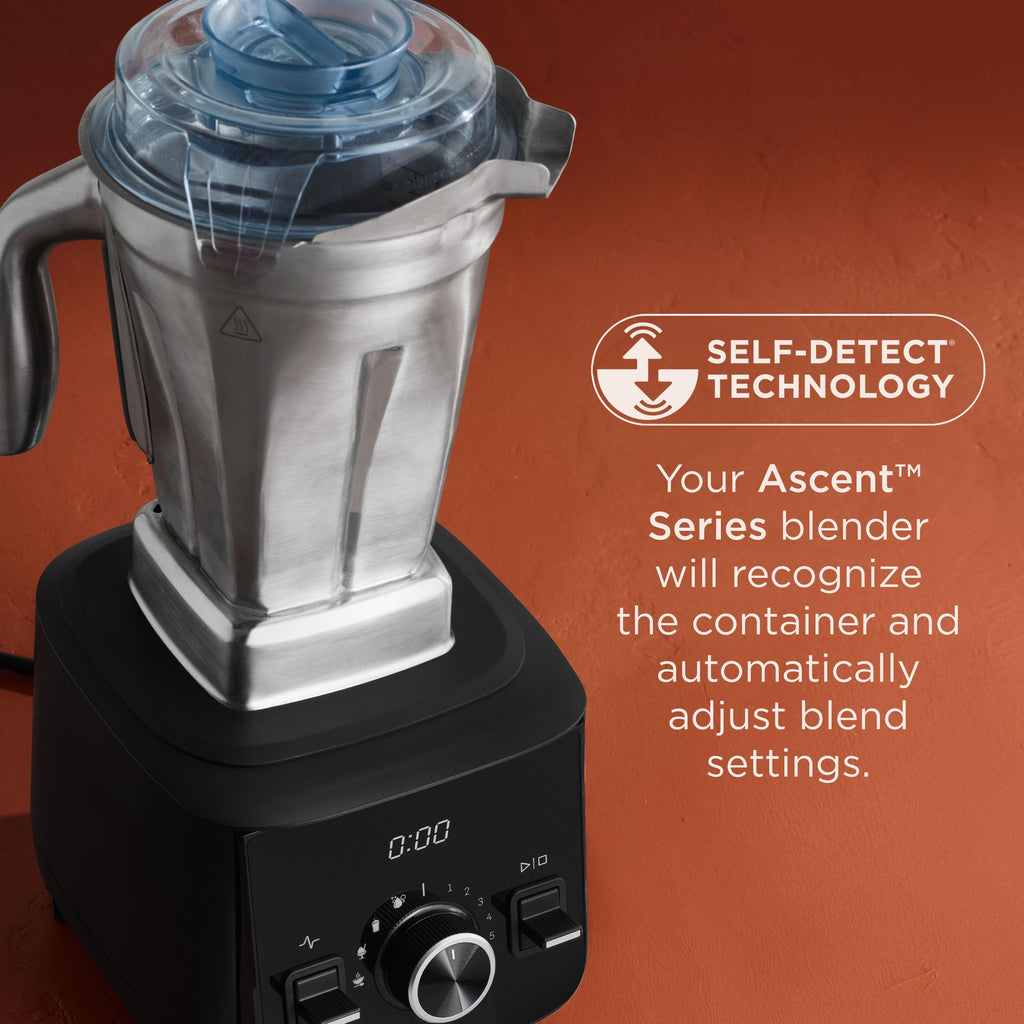 48 oz Stainless Steel Blender Container with Self Detect Technology BPA Free Replacement Jar