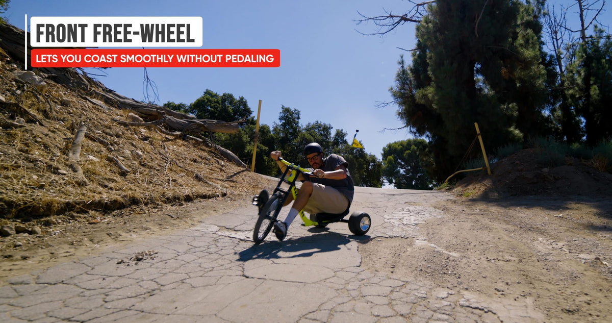DXT Drift Trike Drifting Tricycle for Teens and Adults High Performance Outdoor Stunt Fun Ride