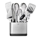 Steel 15 Piece Utensil Set Stainless Steel Kitchen Utensils Cooking Tools Home Serving Set