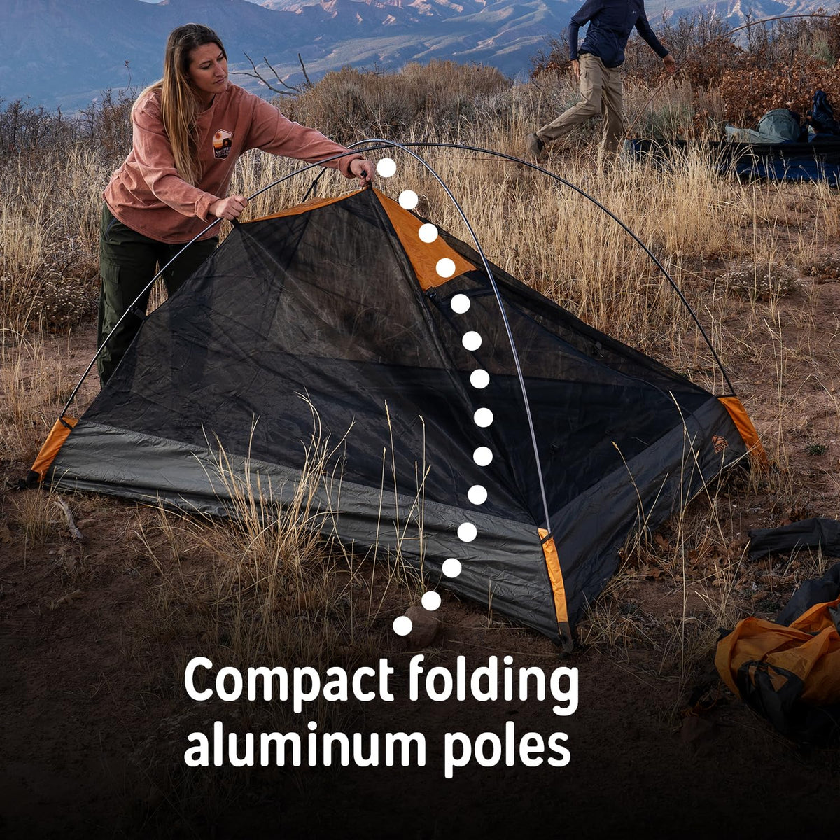 Grand Mesa 2P and 4P Backpacking Tent 3 Season Camping Thru Hiking Aluminum Pole Single Door Vestibule