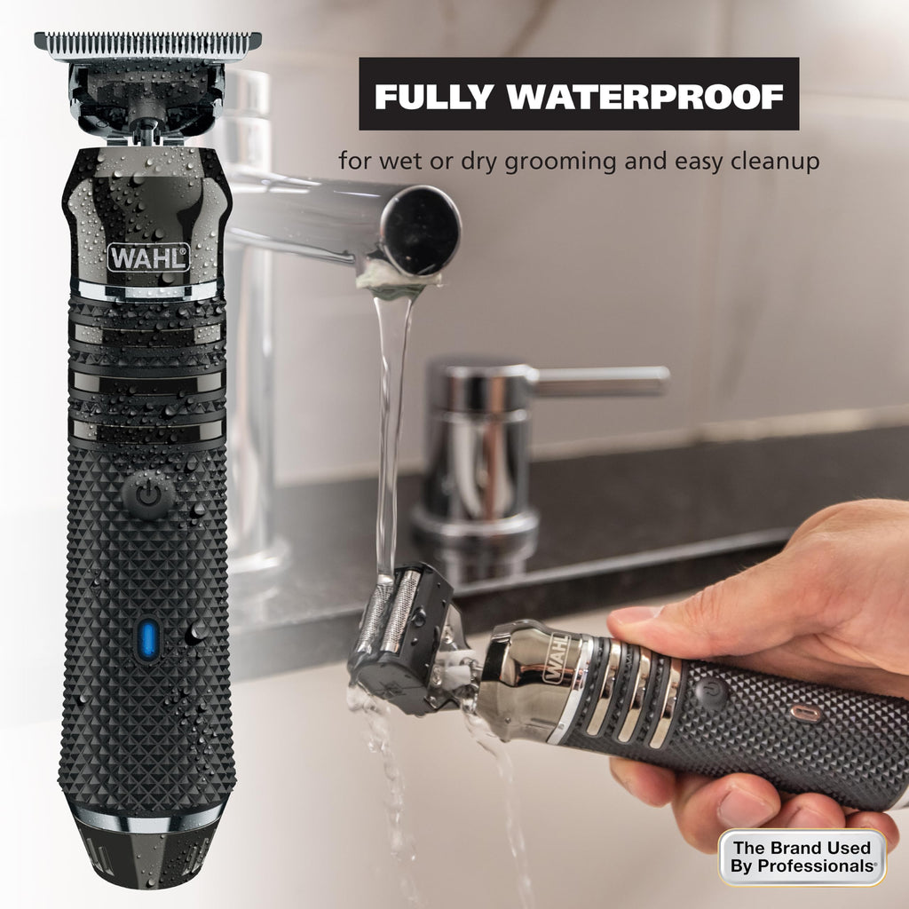 Pro Series High Visibility Cordless USB Skeleton Style Beard Trimmer for Men Rechargeable Grooming Tool