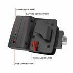 Secure Compact Keyless RV Door Lock with Keypad for Campers Trailers and 5th Wheels Easy Install