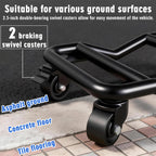 Car Wheel Dolly Set of 4, 9,000 lb Capacity, Low Profile Vehicle Skates