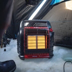 18000 BTU Big Buddy PRO Series Portable Propane Radiant Heater for Indoor Outdoor Use Heats Up to 400 Sq Ft