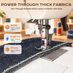 996P Mechanical Sewing Machine with 36 Built in Stitches for Beginners Household Daily Sewing