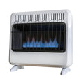30000 BTU Vent Free Blue Flame Natural Gas Heater for Indoor Home Garage Workshop Heating Solution