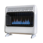 30000 BTU Vent Free Blue Flame Natural Gas Heater for Indoor Home Garage Workshop Heating Solution