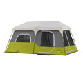 Instant cabin tent multi room portable pop up tent for 2 minute camp setup sleeps 9 people 14 x 9 ft 3 room