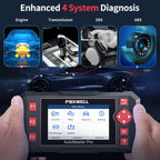 NT604 Elite Car OBD2 Scanner with ABS SRS Transmission Diagnostic Scan Tool for Auto Vehicle