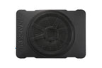 51HS10 Hideaway Compact Powered Subwoofer with 10 Inch Woofer for Car Audio and Vehicle Sound Systems
