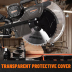12 Inch Dual Bevel Sliding Compound Miter Saw 15 Amp Power Tool for Woodworking and DIY Projects