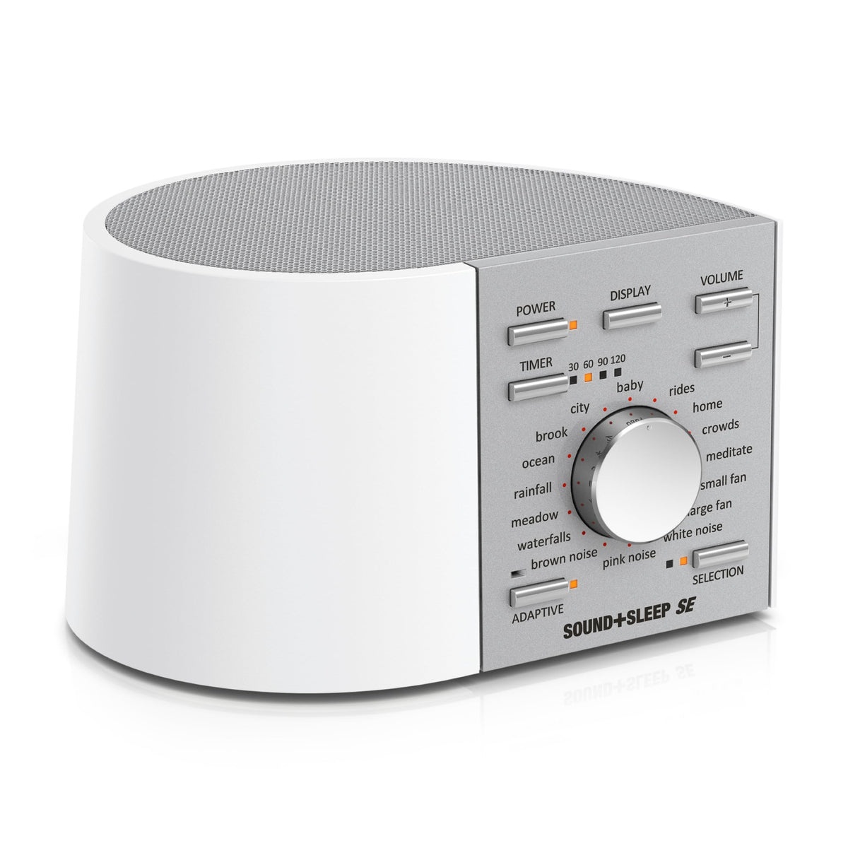 Sound plus Sleep SE White Noise Machine Adaptive Sound Sleep Therapy Device for Home Relaxation White