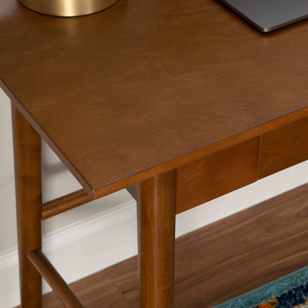 Mid Century Walnut Writing Desk for Home Office, Melissa