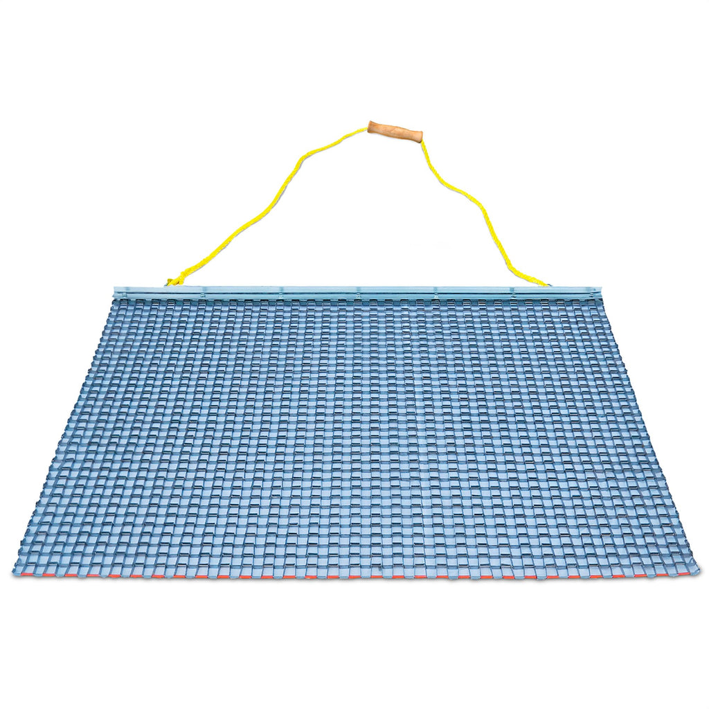 Heavy Duty Lawn Leveling Drag Mat with Durable Steel Mesh and Tow Rope for Yard and Garden Care