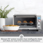 Compact Countertop Toaster Oven, Brushed Stainless Steel, BOV650XL