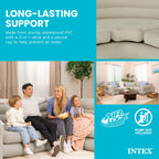 Inflatable Corner Sofa L Shaped Couch Family Lounge Living Room Indoor Outdoor Seating Furniture