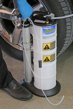 7201 2.3 Gallon Fluid Evacuator Extractor Dispensing Pump Push Button Manual Chemical Resistant Polyethylene
