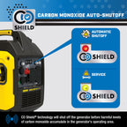 4000 Watt Dual Fuel RV Ready Portable Inverter Generator for Camping and Emergency Backup Power