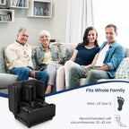 Shiatsu Foot and Calf Massager with Heat 2 in 1 Ottoman Foot Rest FSA Eligible Deep Kneading
