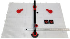 Beetle Bits Glass Cutting System with 6 Pack Waffle Grids and Push Button Flying Beetle Cutter