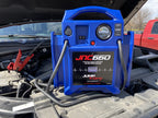 JNC660 1700 Peak Amp 12 Volt Jump Starter Blue Portable Power Booster for Car Truck SUV Emergency
