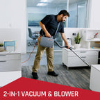 Commercial PortaPower Lightweight Canister Vacuum Cleaner for Home Office Car Detailing and Pet Hair