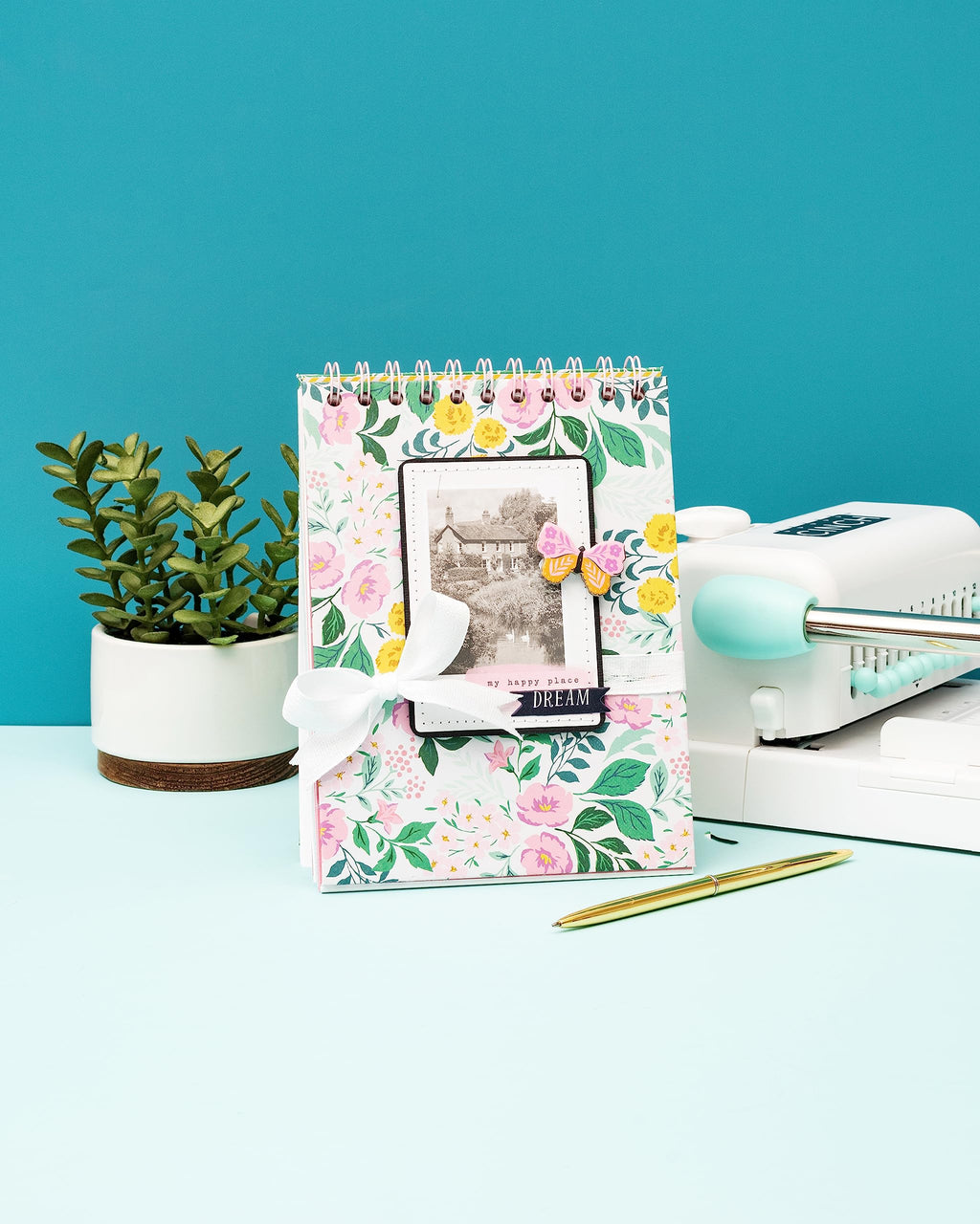 Cinch Book Binding Machine Version 2 Mint Easy to Use Slide Ruler Spiral Binding for Books Notebooks Calendars