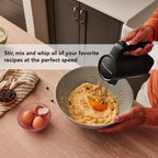 Go Cordless Hand Mixer with Battery Included Rechargeable Portable Electric Kitchen Mixer KHMR762