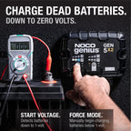 GEN5X2 12V 10A 2 Bank Onboard Marine Battery Charger and Maintainer Waterproof Smart for Boat RV