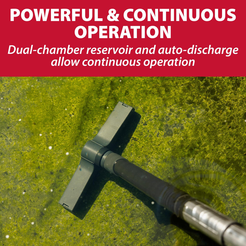 Pond Vacuum Cleaner Cleaning Tool for Outdoor Decorative Ponds Garden Water Features and Koi Ponds