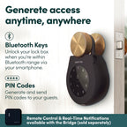 Keybox 3 smart lock box key safe Airbnb sync iOS Android remotely generate Bluetooth keys PIN codes offline