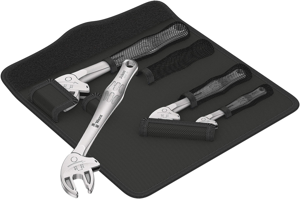 6004 Joker 4 Set 1 self setting spanner set 4 piece adjustable wrench set for home and workshop