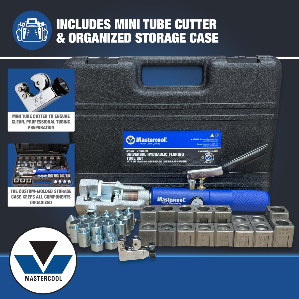 Hydraulic Transmission Line Flaring Kit for GM Lines, 72485-PRC